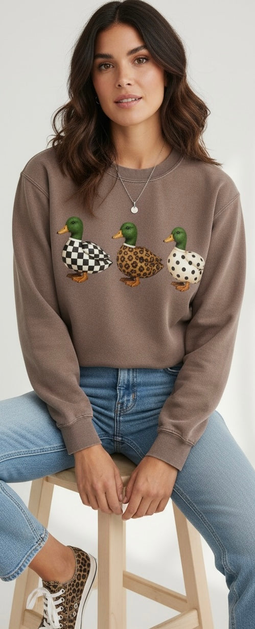 Mallard Ducks In A Row - Comfort Colors