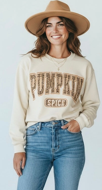 Pumpkin Spice Comfort Colors Sweatshirt