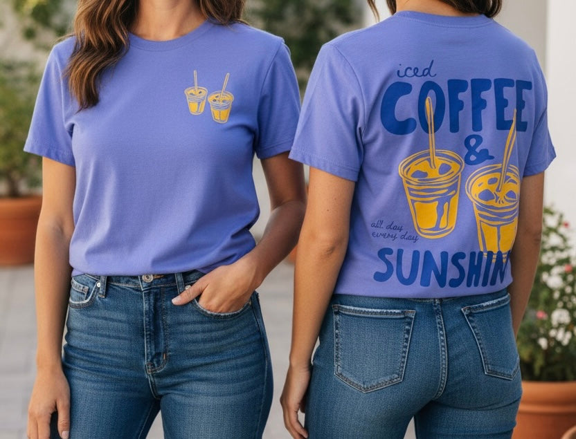 Iced Coffee Sunshine