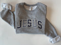 Jesus Sweatshirt Embroidered