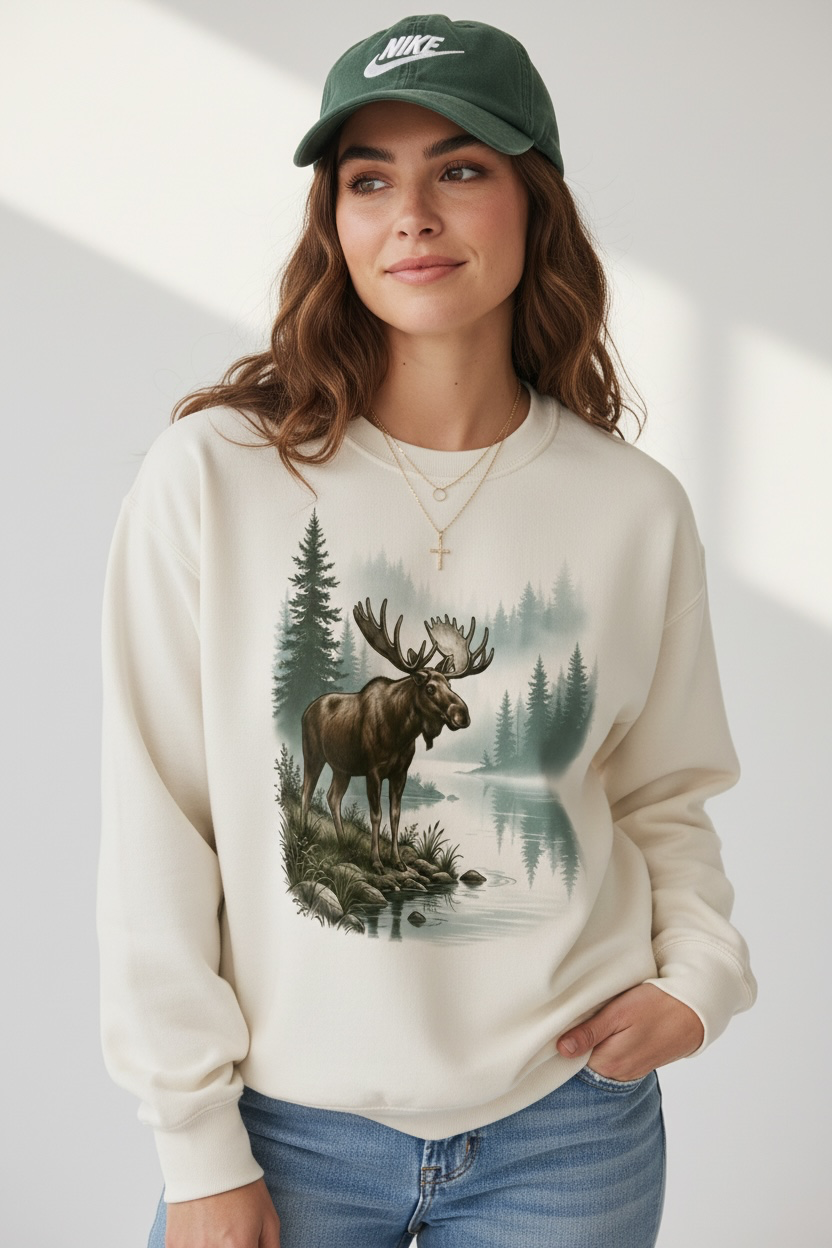 Majestic Moose Comfort Colors