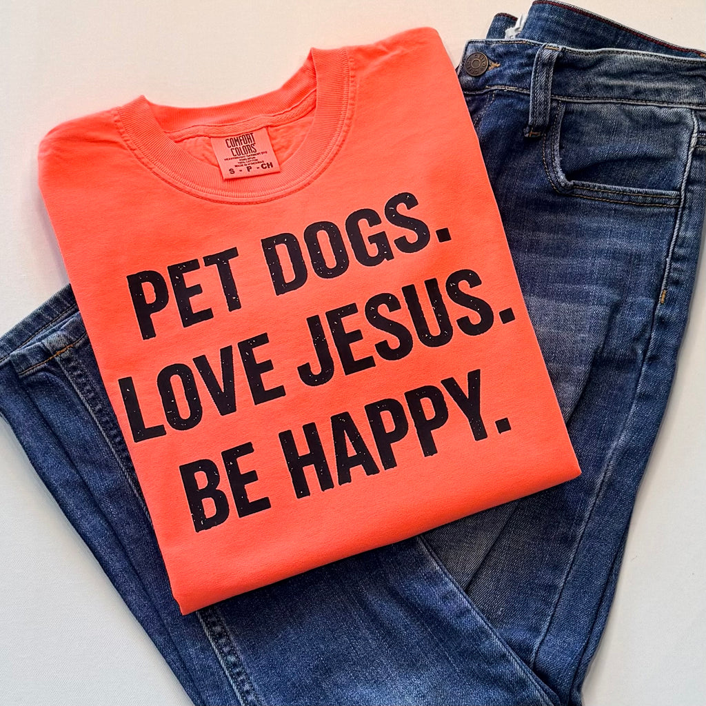 Pet Dogs Love Jesus Be Happy