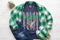 Mallard Duck Camo Stripe Navy T-Shirt | Free Shipping