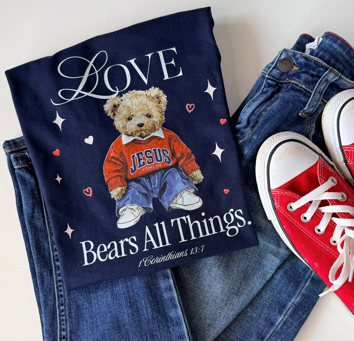 Love Bears All Things - Graphic Tee - Free Shipping