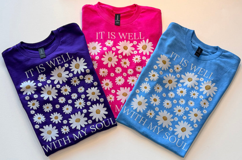 It Is Well With My Soul Graphic Tee - Free Shipping