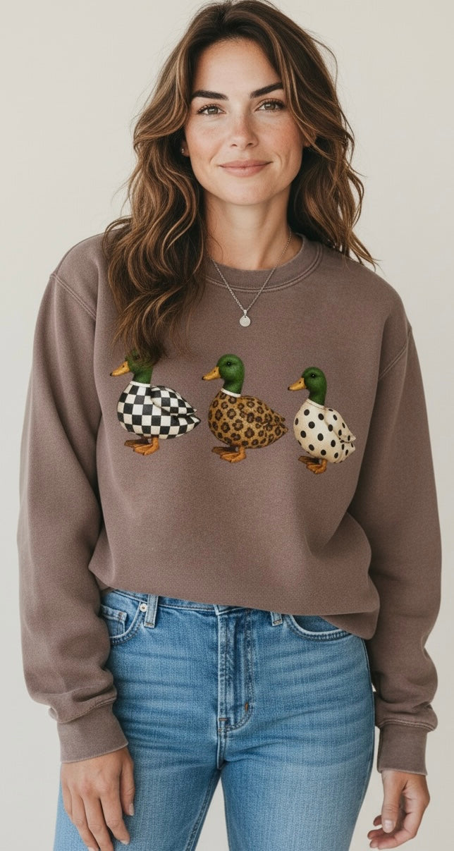 Mallard Ducks In A Row - Comfort Colors