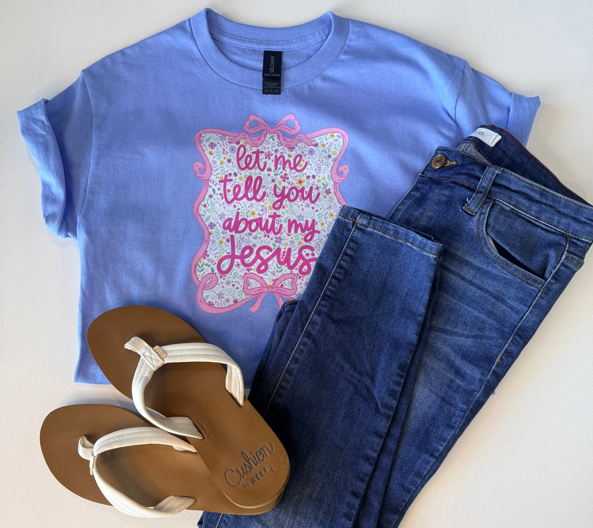 Let Me Tell You About My Jesus - Free Shipping
