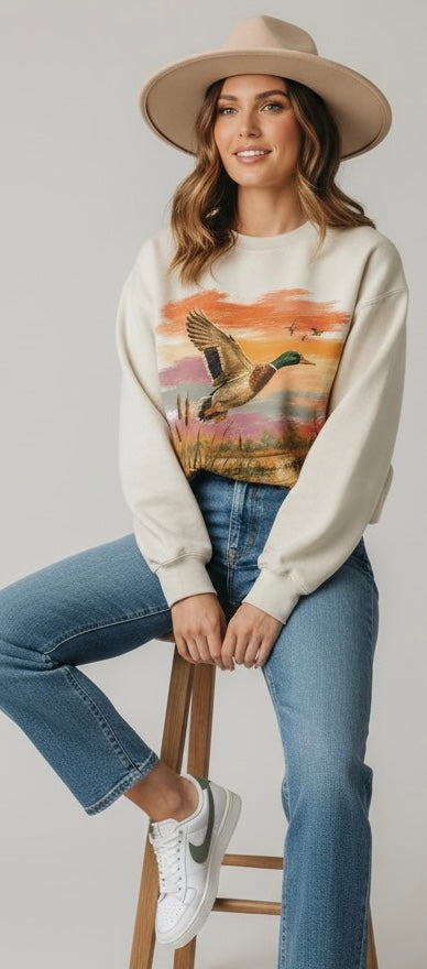 Paint Stroke Mallard Comfort Colors