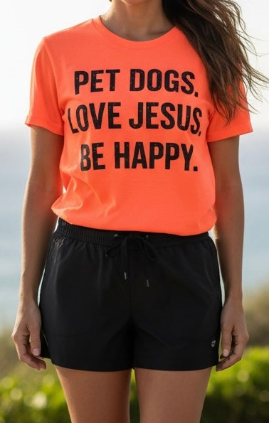 Pet Dogs Love Jesus Be Happy