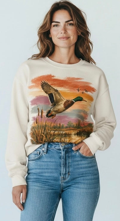 Paint Stroke Mallard Comfort Colors