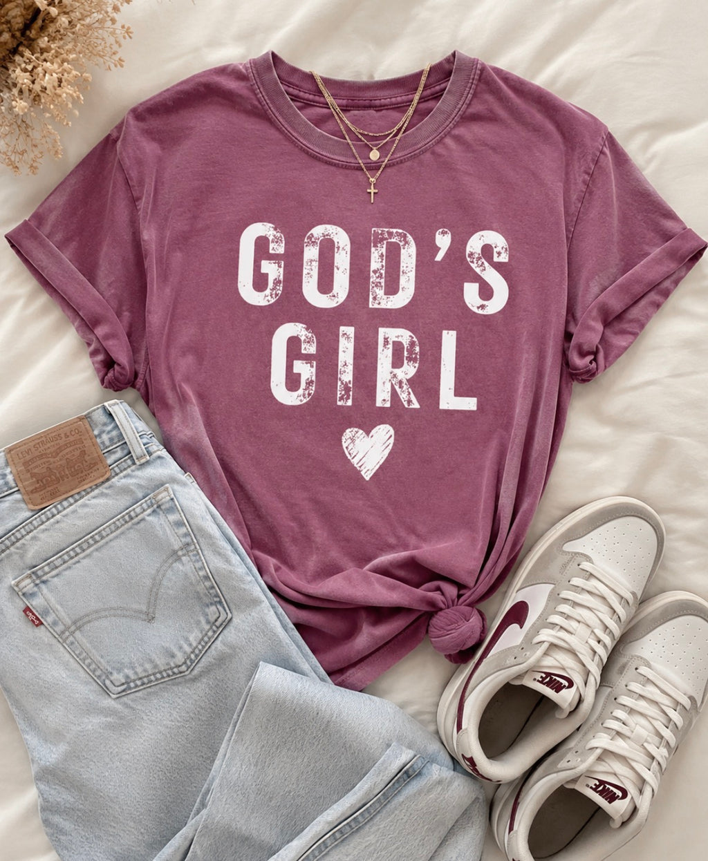 God’s Girl Comfort Colors Graphic Tee