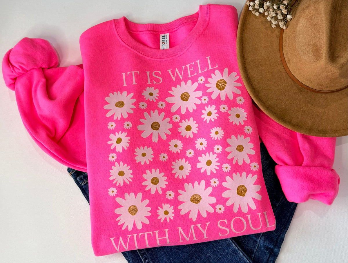 It Is Well With My Soul - Sweatshirt - Free Shipping