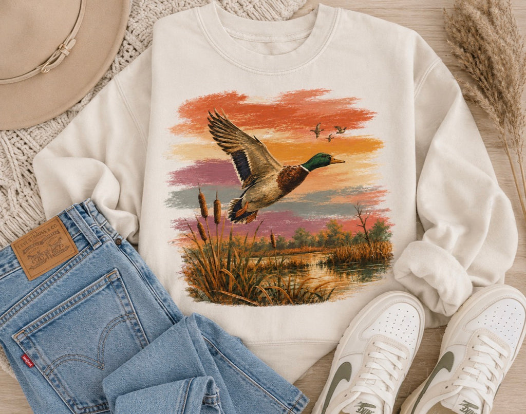 Paint Stroke Mallard Comfort Colors