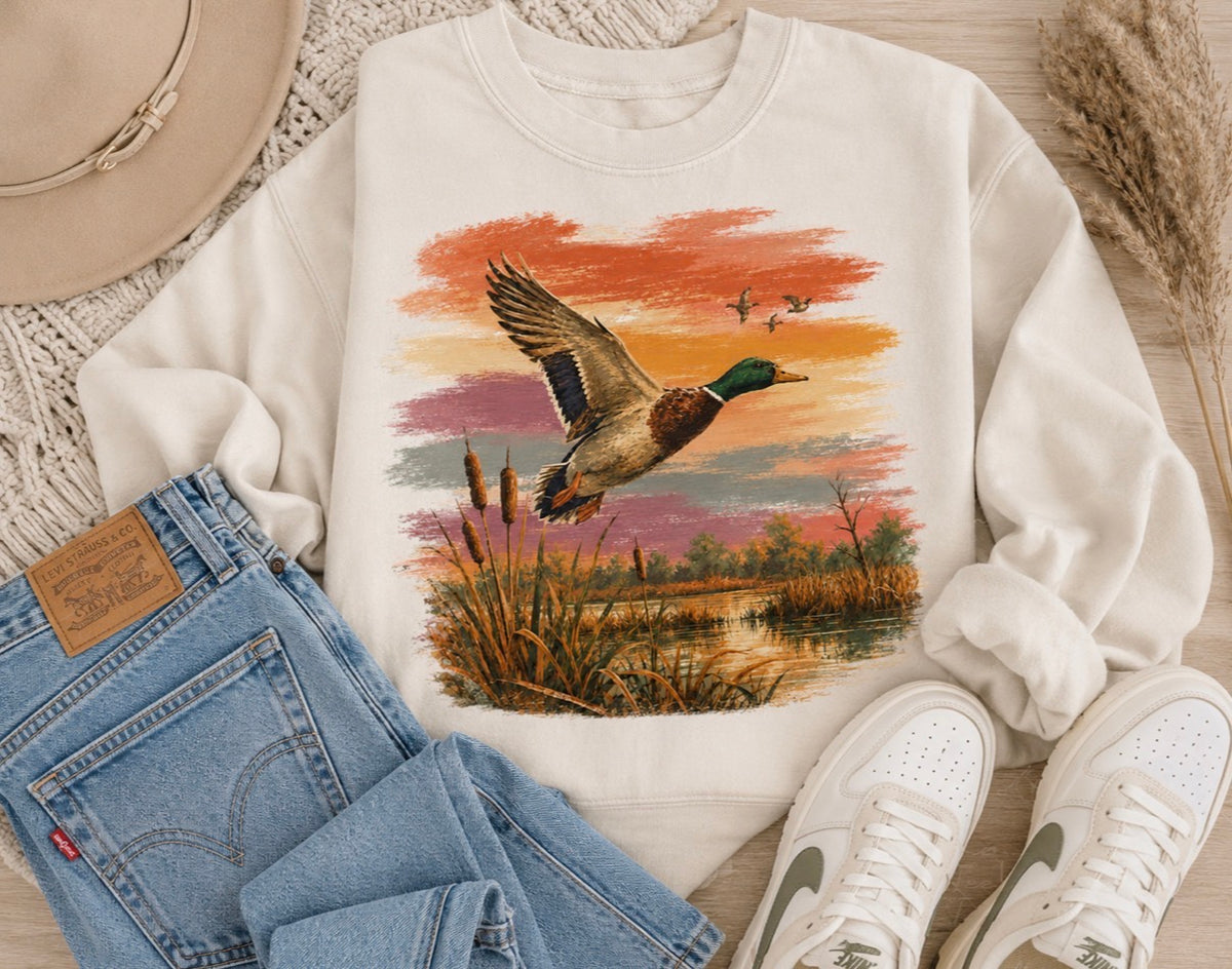 Paint Stroke Mallard Comfort Colors