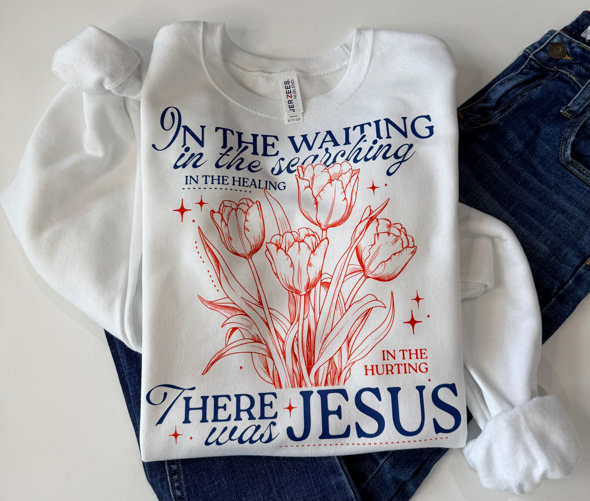 In The Waiting There Was Jesus - Sweatshirt - Free Shipping